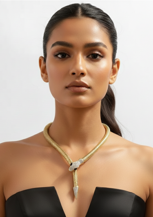 Cleo Serpenti Necklace