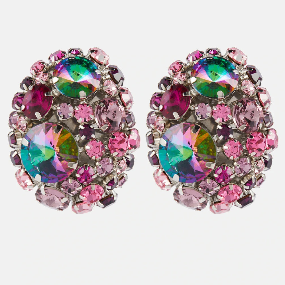 Couture Confetti Clip-on Studs