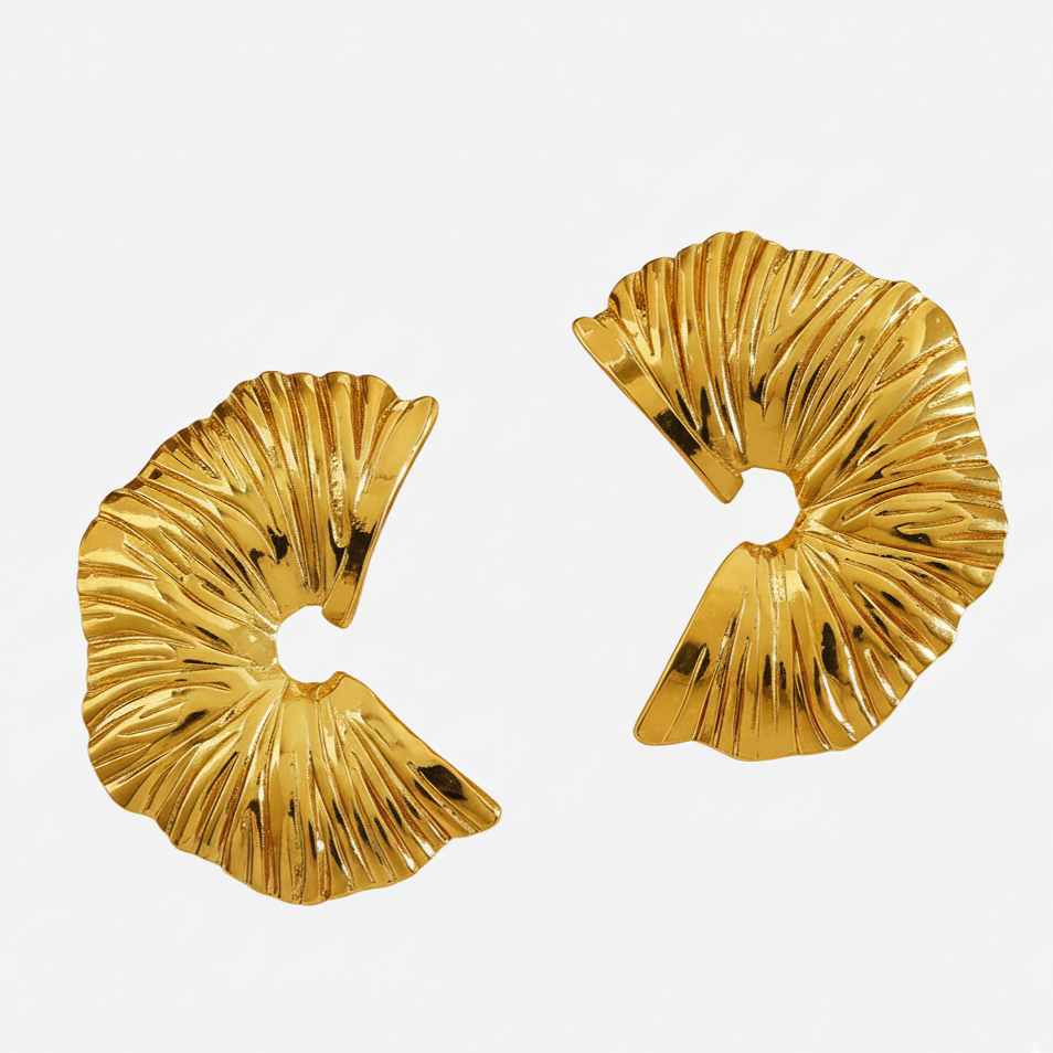 Croissant Statement Earrings