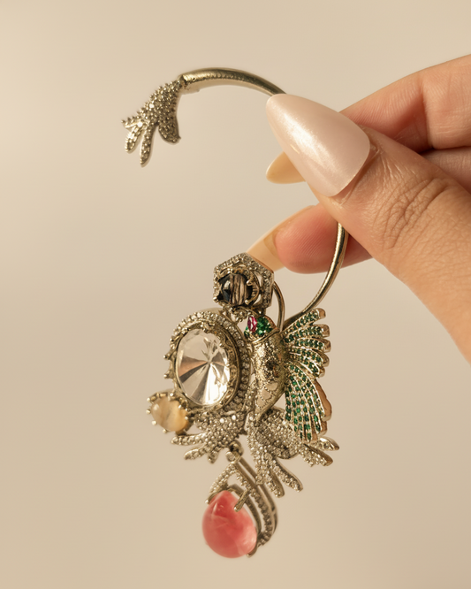 Ornate Bloom Ear Climbers