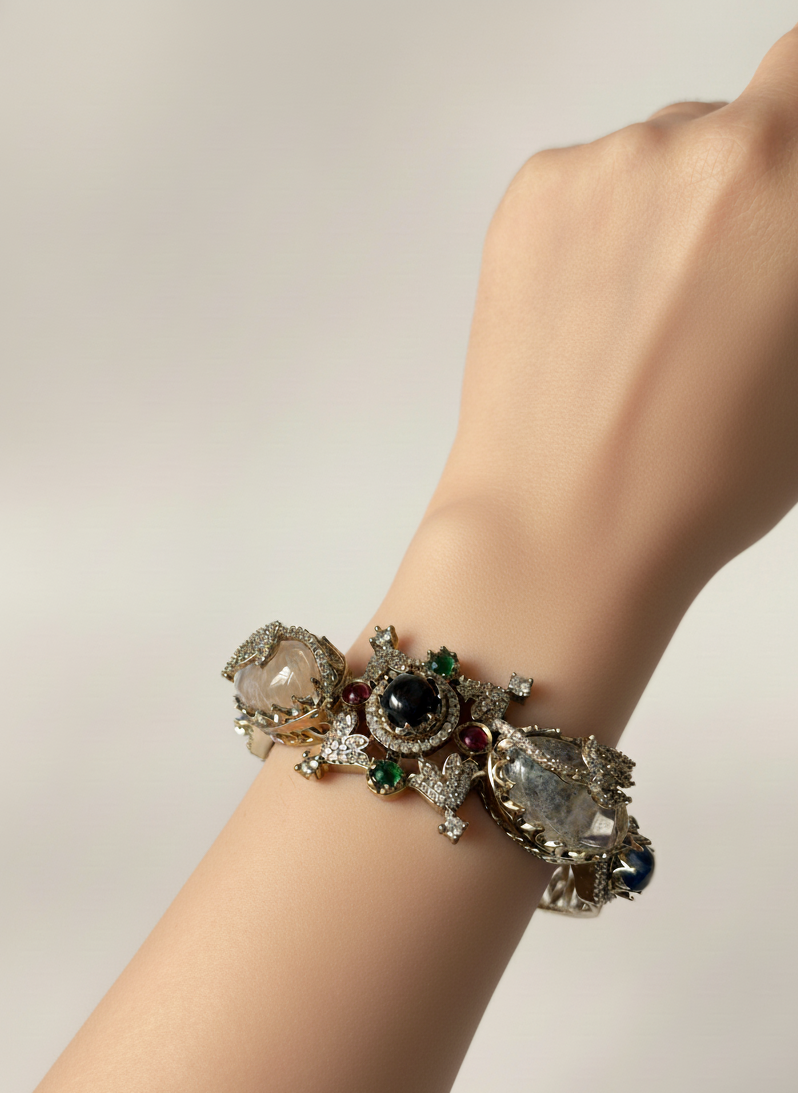Gemstone Cluster Heritage Kada