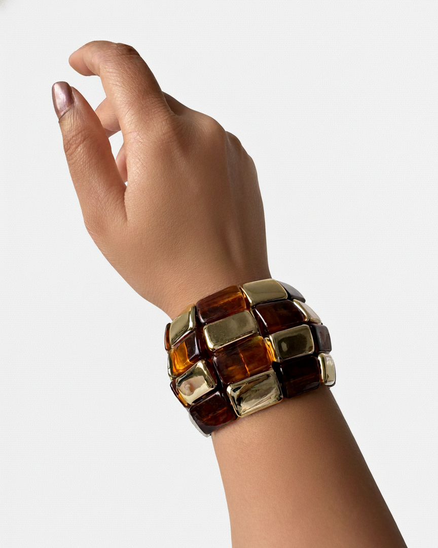 Chunky Havana Link Cuff