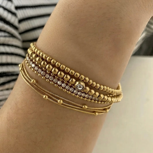Hazel triple layer bracelet