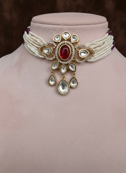 Manikya Choker Set