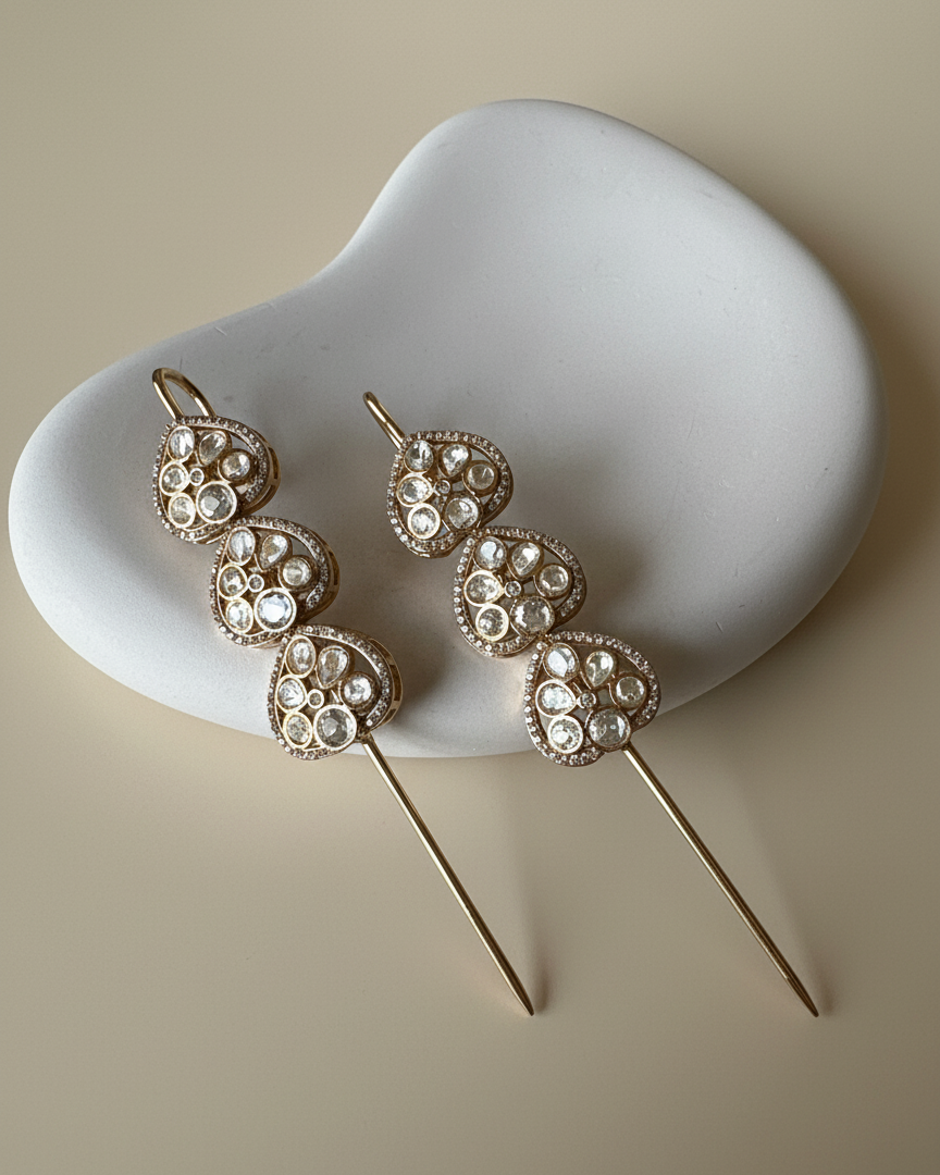 Raj Bari Earcuffs