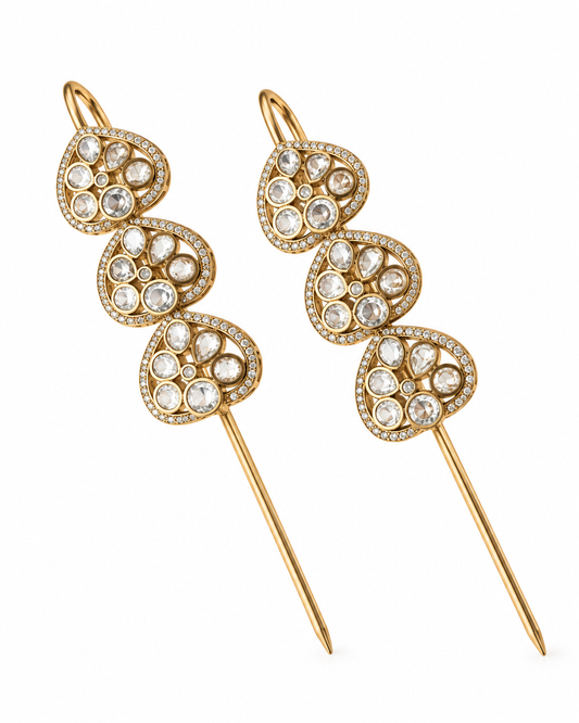 Raj Bari Earcuffs