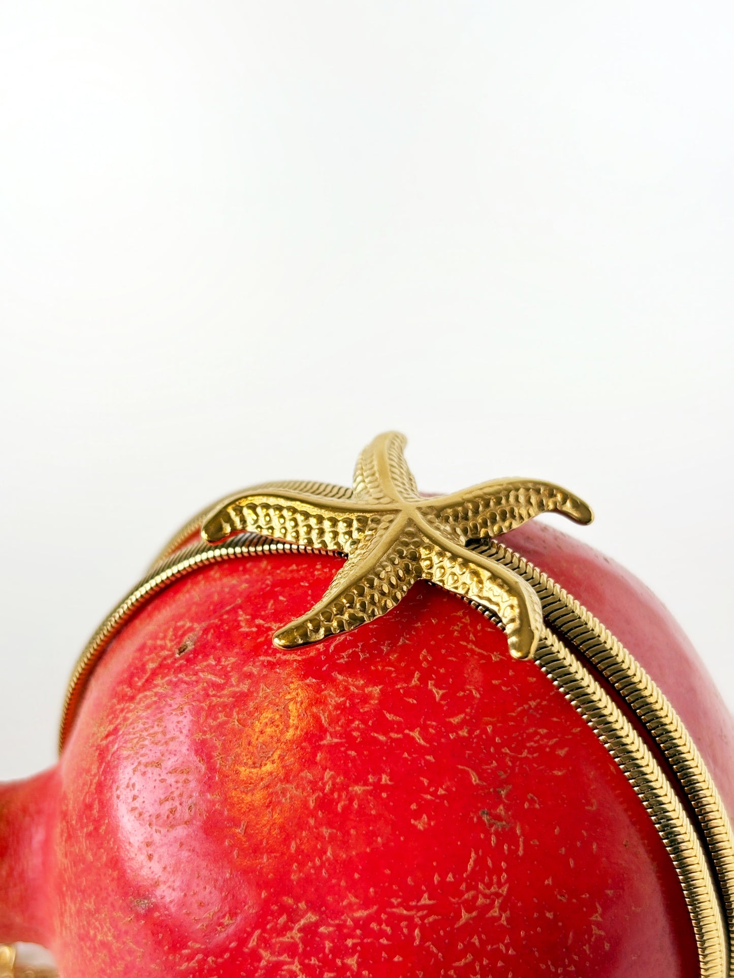 Gold starfish bracelet