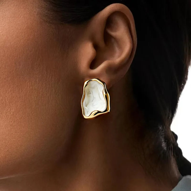 Amalfi Swirl Studs