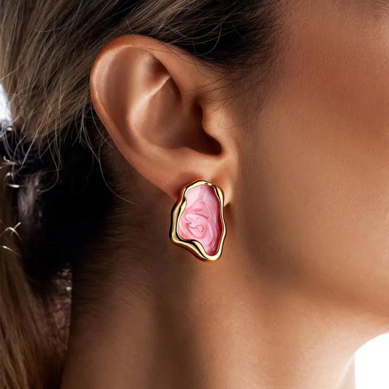 Amalfi Swirl Studs