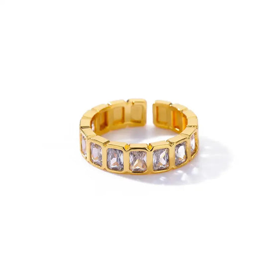 Baguette Row Ring