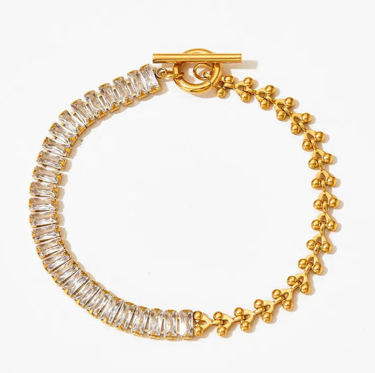 Baguette Stream Bracelet