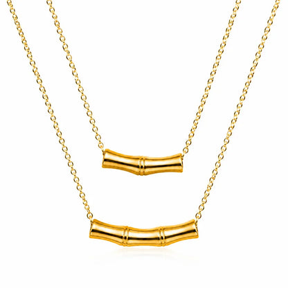 Bamboo Layered Necklace