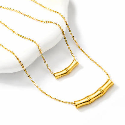 Bamboo Layered Necklace
