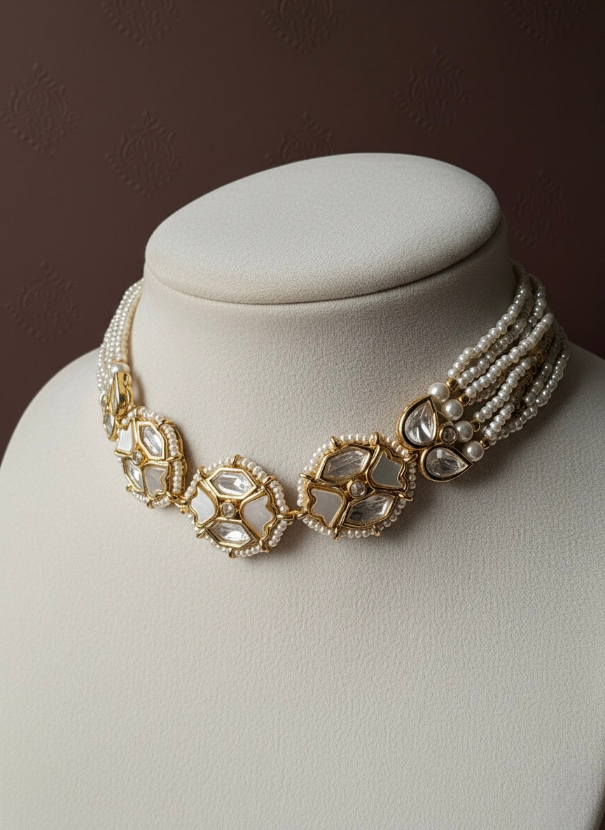 Basra Bloom Choker Set