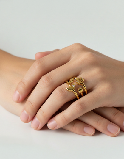 Celestial Charm Ring