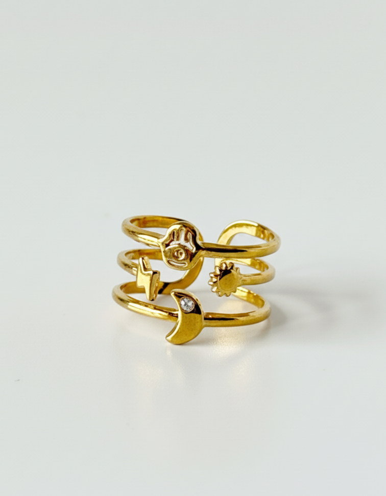 Celestial Charm Ring