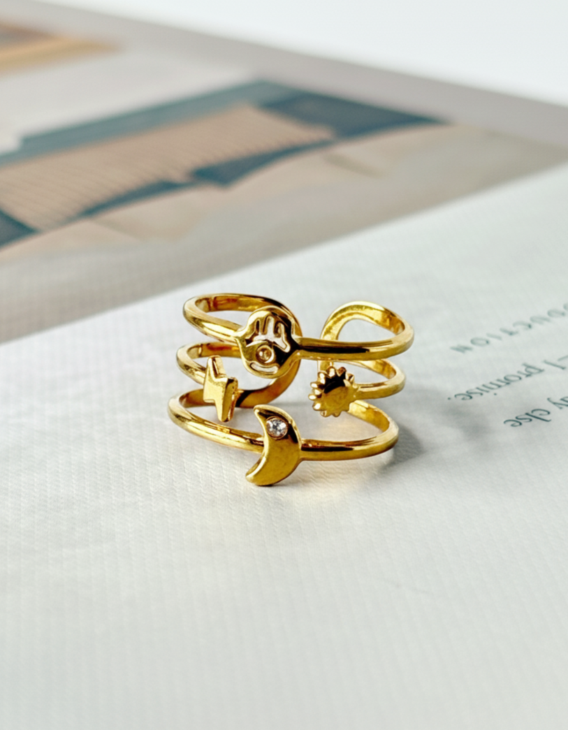 Celestial Charm Ring