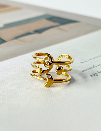 Celestial Charm Ring