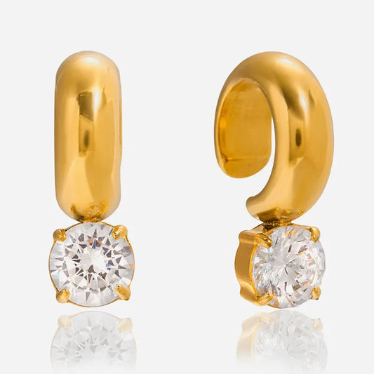 Chloe Solitaire Ear Cuffs
