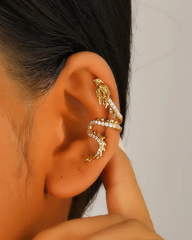 Cleo Serpenti Earcuff