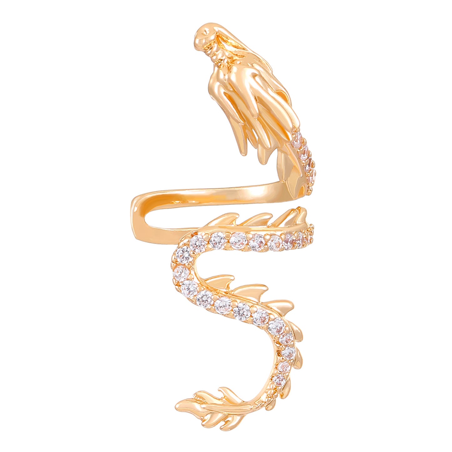 Cleo Serpenti Earcuff