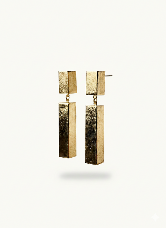 Column Drop Earrings