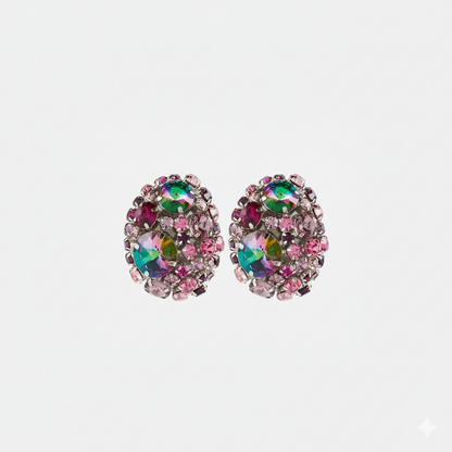 Couture Confetti Clip-on Studs