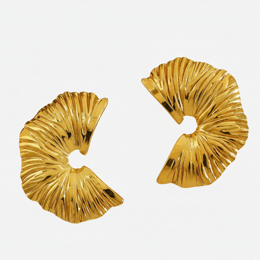 Croissant Statement Earrings