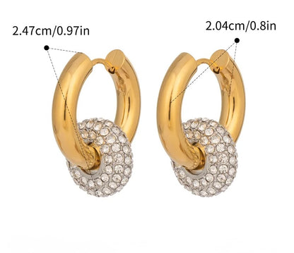 Diana Halo Earrings