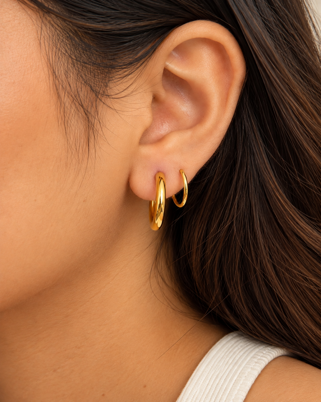 Double Illusion Hoops