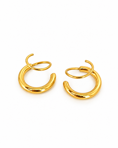 Double Illusion Hoops