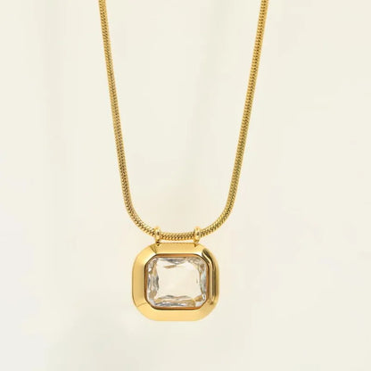 Edith Crystal Necklace