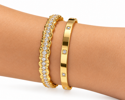 Emma Shimmer Cuff