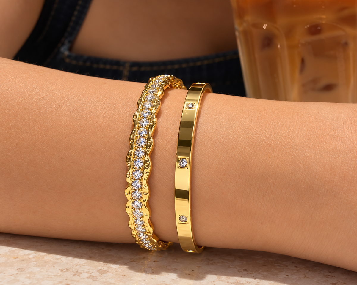 Emma Shimmer Cuff