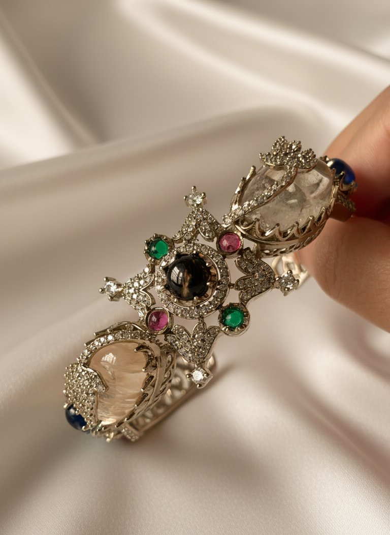 Gemstone Cluster Heritage Kada