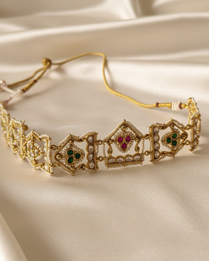 Jauhari Moti Choker Set