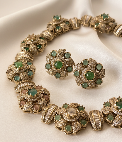 Jodha Maharani Necklace Set