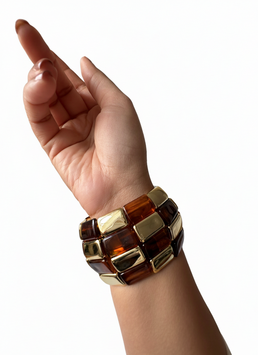 Chunky Havana Link Cuff