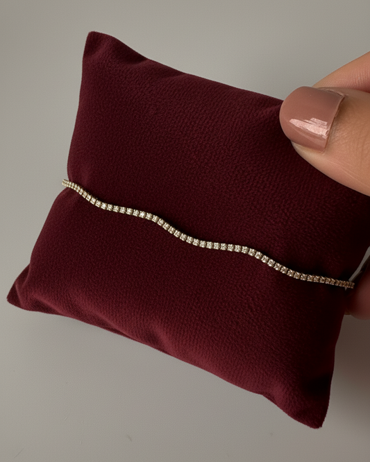 Soft Curve Chain Bracelet