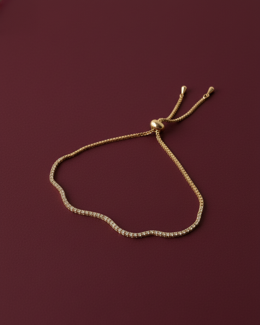 Soft Curve Chain Bracelet