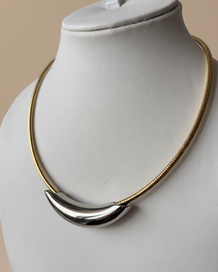 Liquid Metal Necklace
