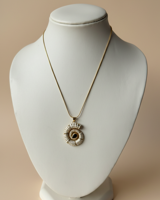 Ocean Scroll Pendant