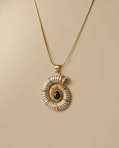 Ocean Scroll Pendant