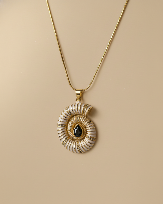 Ocean Scroll Pendant