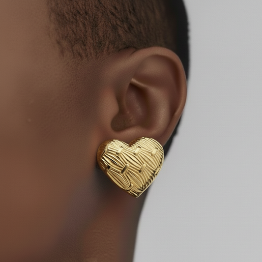 Woven Love Studs