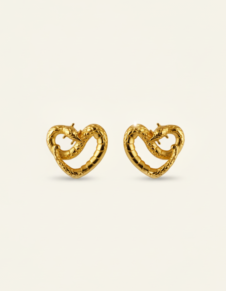 Dragon Heart Studs