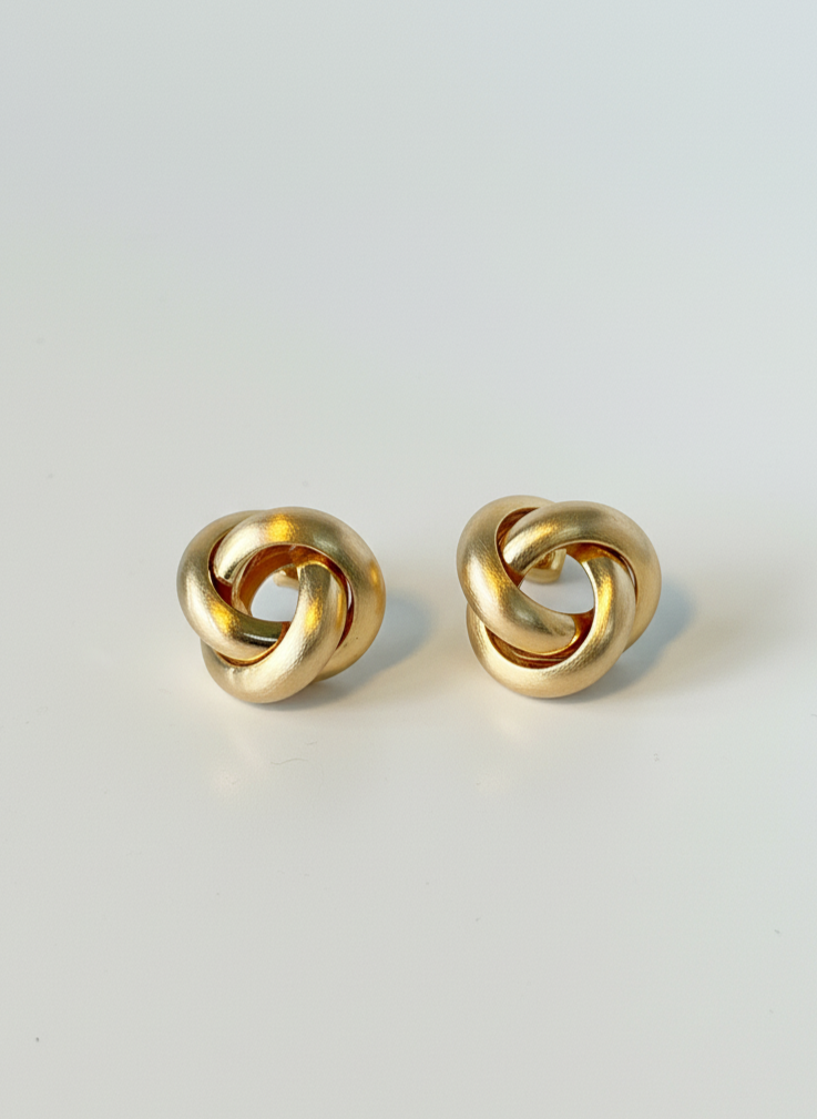 Trinitas Knot Studs