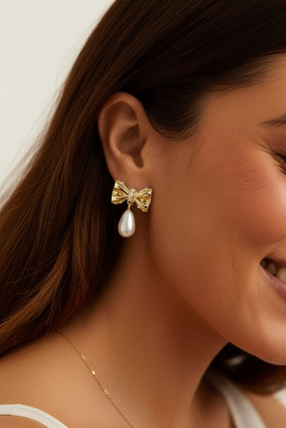 Audrey Bow Drops