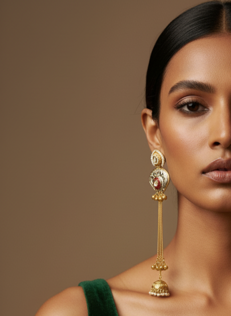 Noor Kashmiri Jhumkas