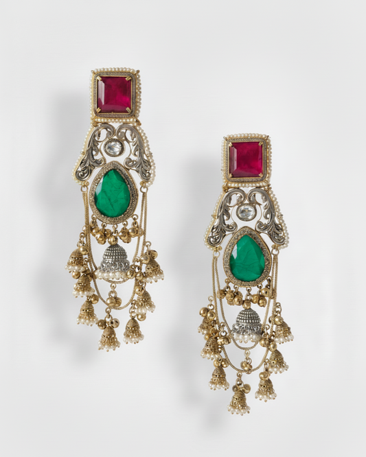 Gulnaar Kashmiri Earrings
